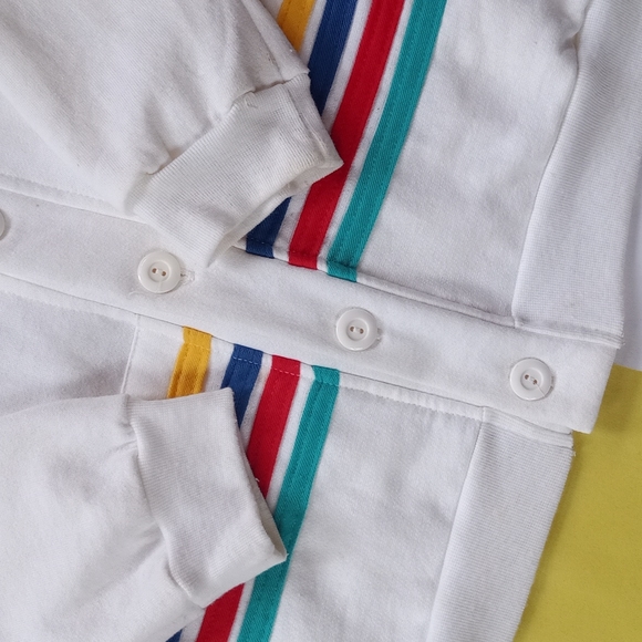 Vintage Vistana Resorts International Colorful Patterned Cardigan Sweater - Picture 2 of 11